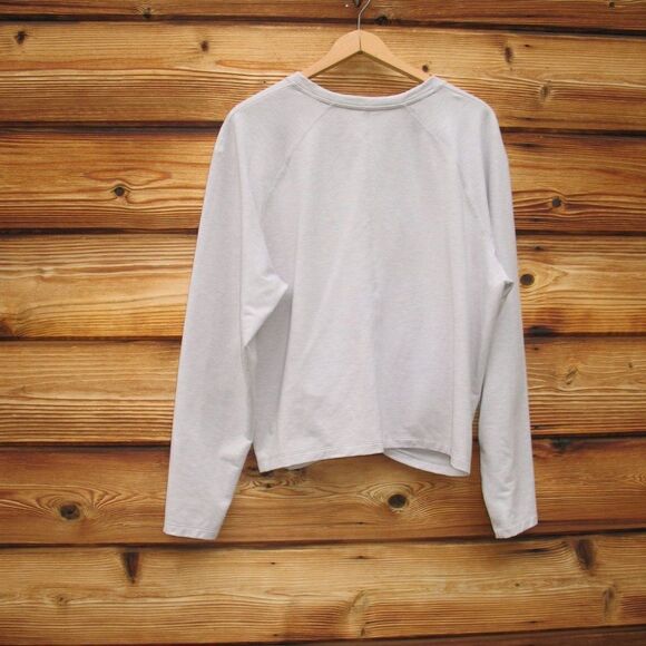 Lululemon Tuck and Gather Pullover Top Long Sleeve 10 - Picture 9 of 9